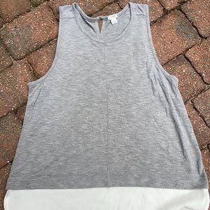 J Crew Sleeveless Tunic Top